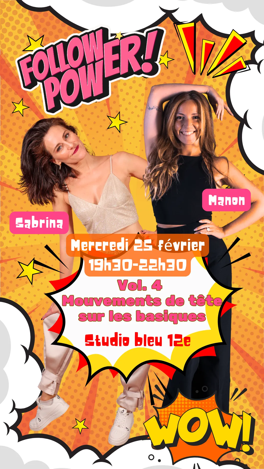 Follower power workshop - Manon et Sabrina