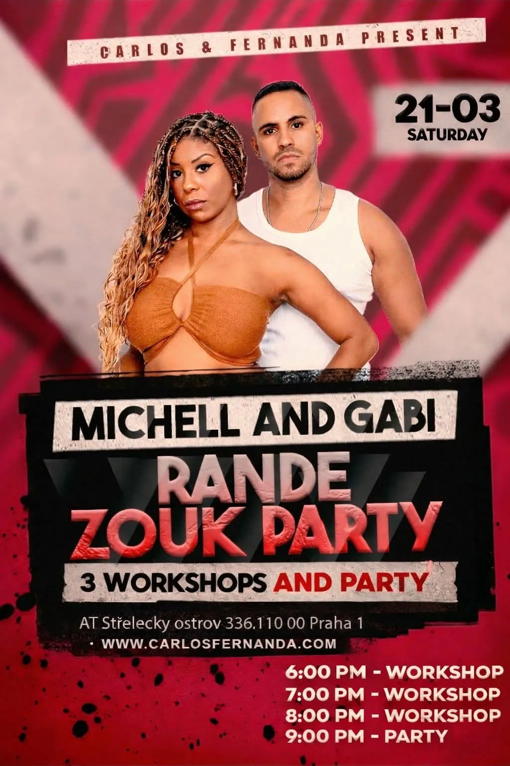 Special Rande Zouk with Michel and Gabi in Prague