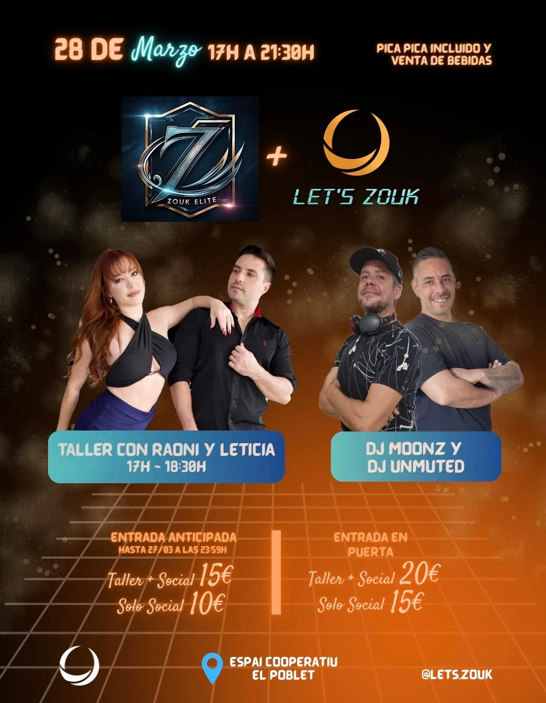 Zouk Elite + Let’s Zouk Social
