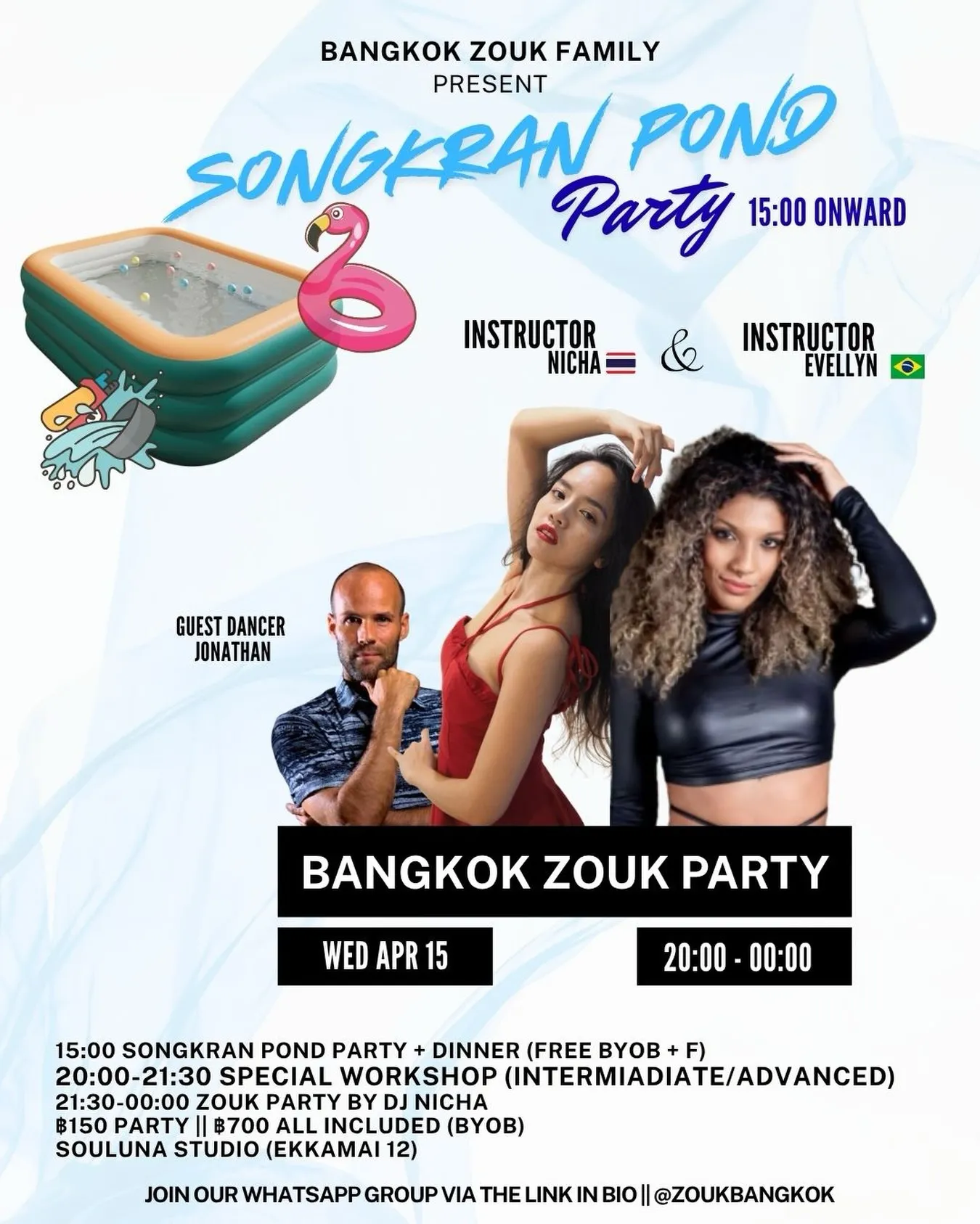 Songkran + Zouk