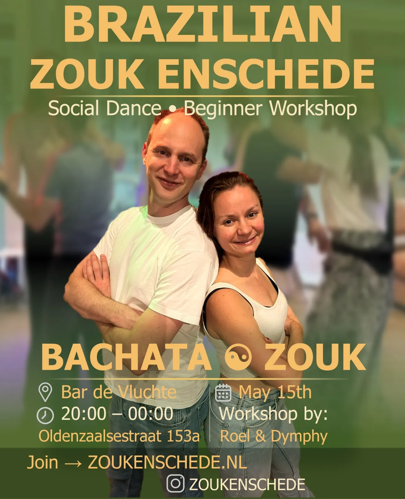 Zouk Bachata social with beginner workshop