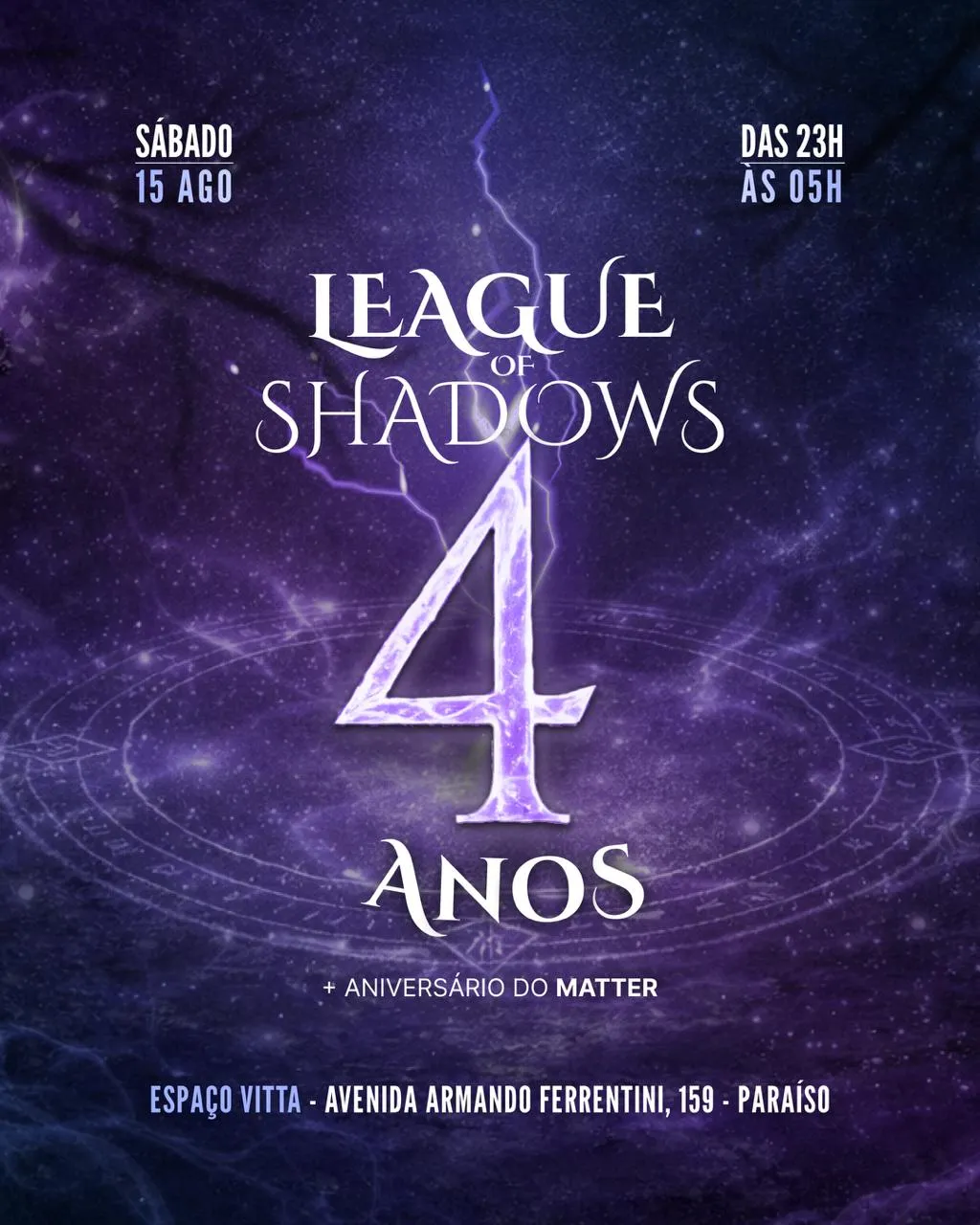 League Of Shadows - 4 Years anniversary