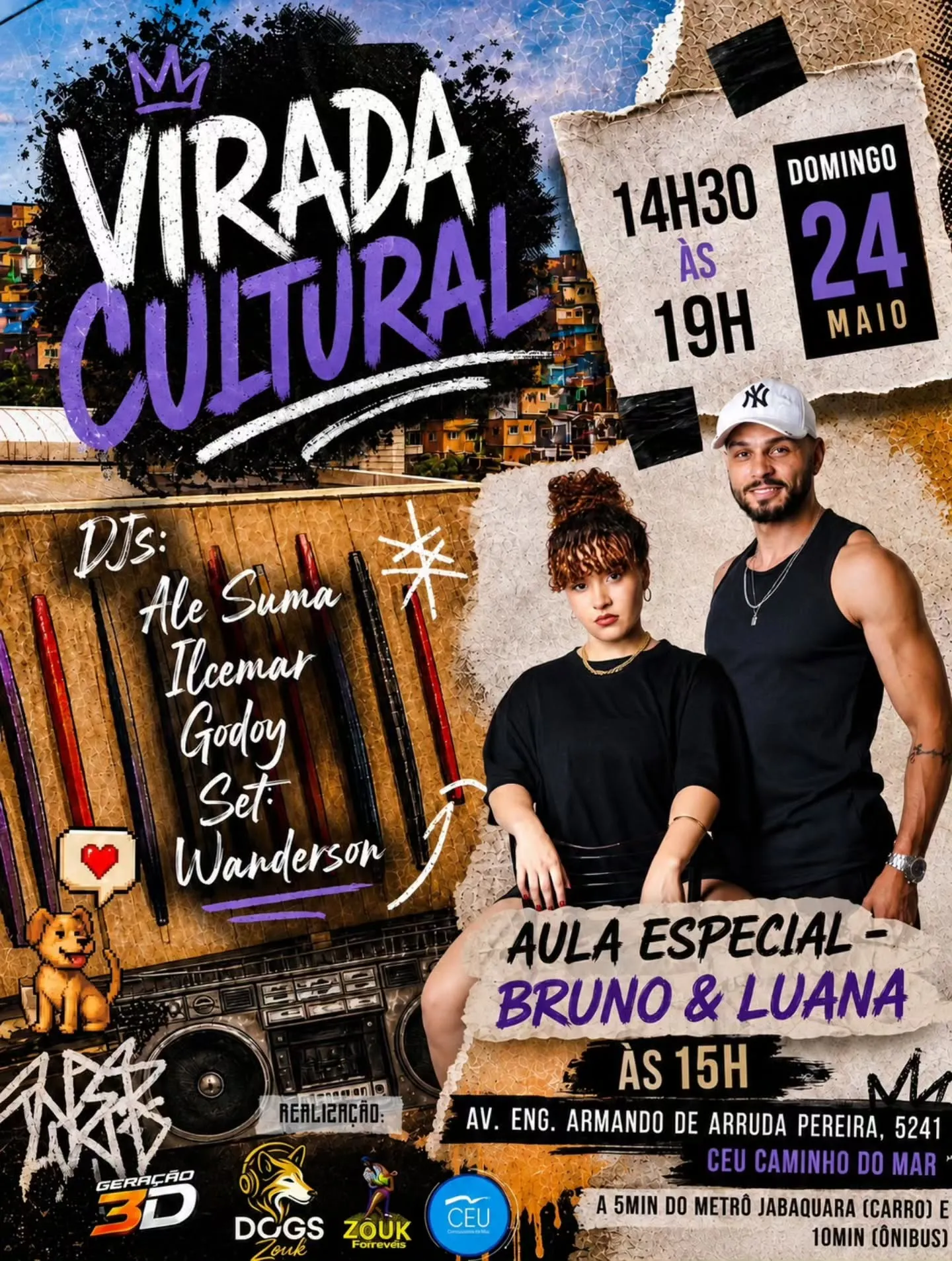 Zouk de Graça - Virada Cultural