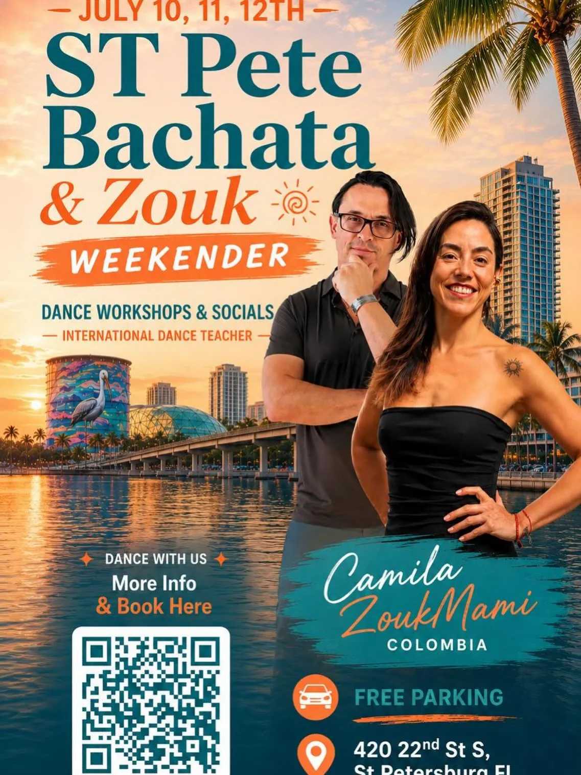 St. Pete Bachata & Zouk Weekender with Camila