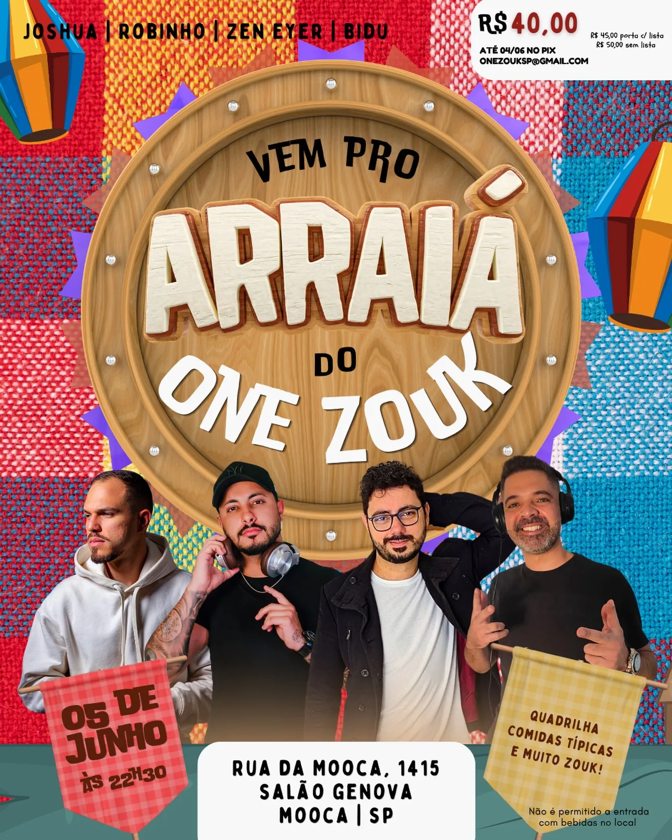 Arraiá do ONE ZOUK
