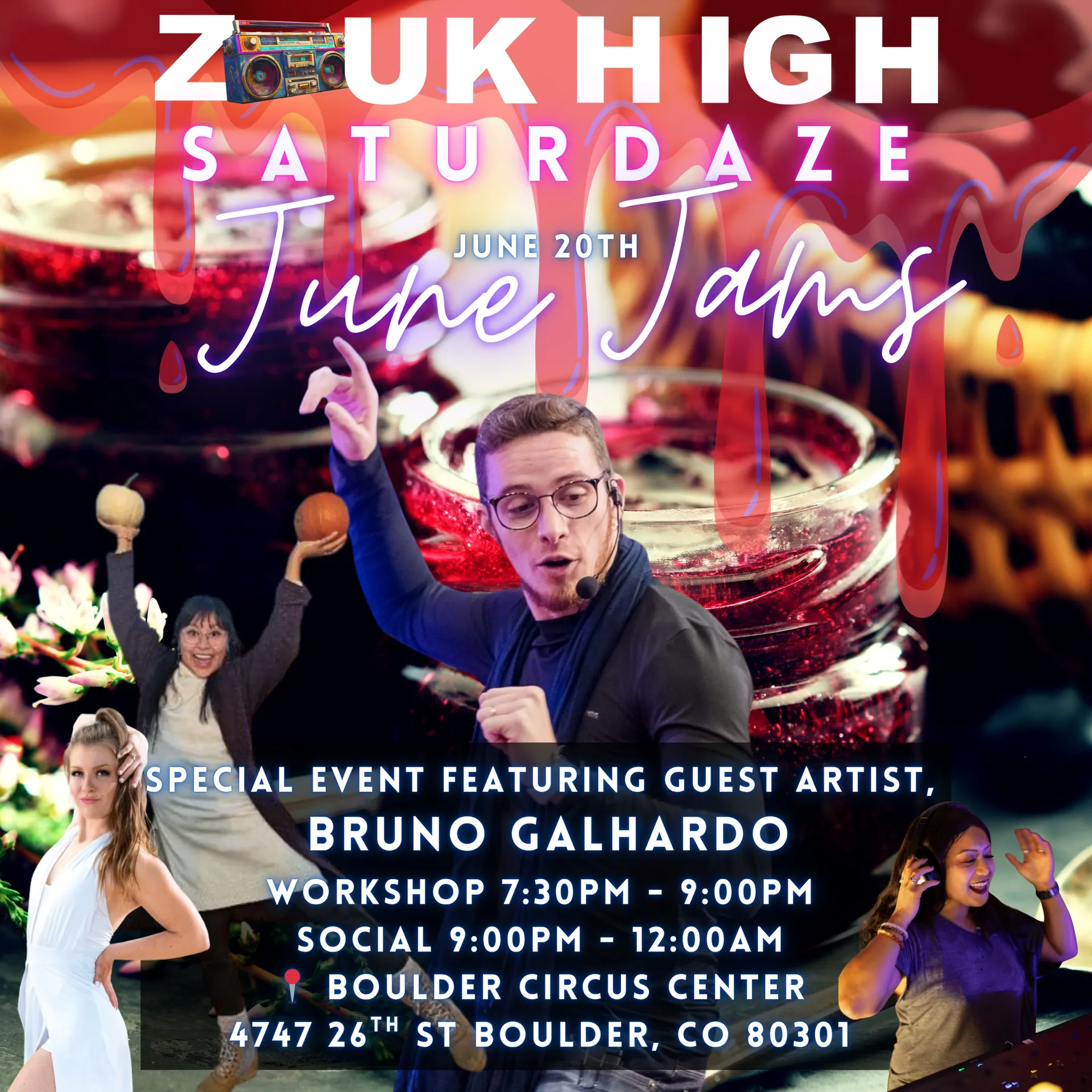 Saturdaze Zouk High - June Jams