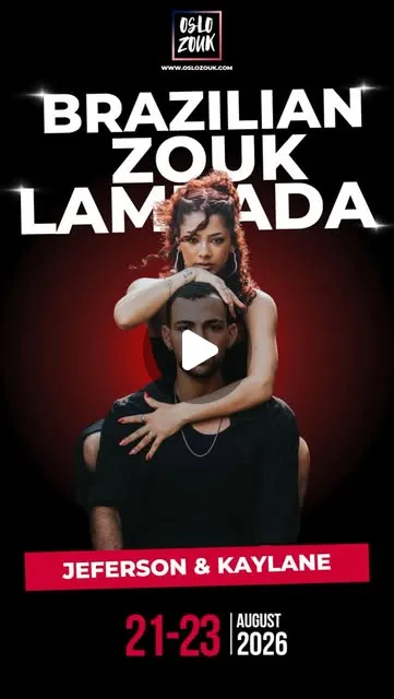 Brazilian Zouk & Lambada Weekend with Jeferson & Kaylane