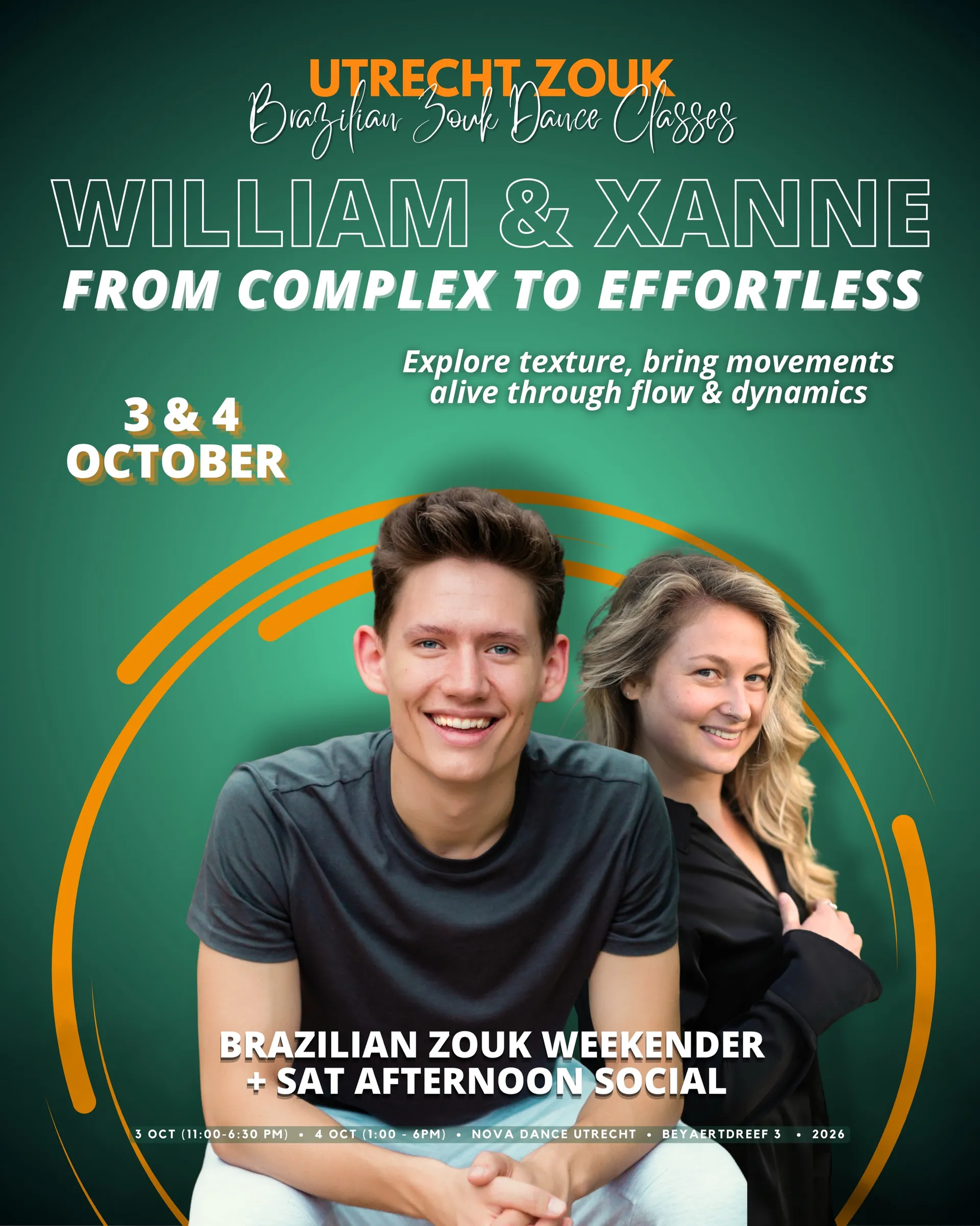Utrecht Zouk - Brazilian Zouk Dance Classes