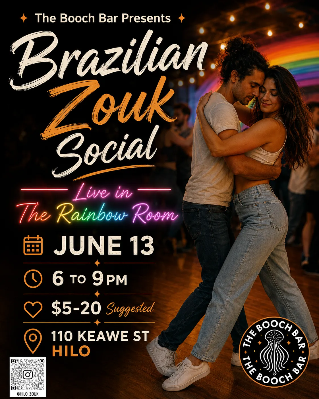 Brazilian zouk social