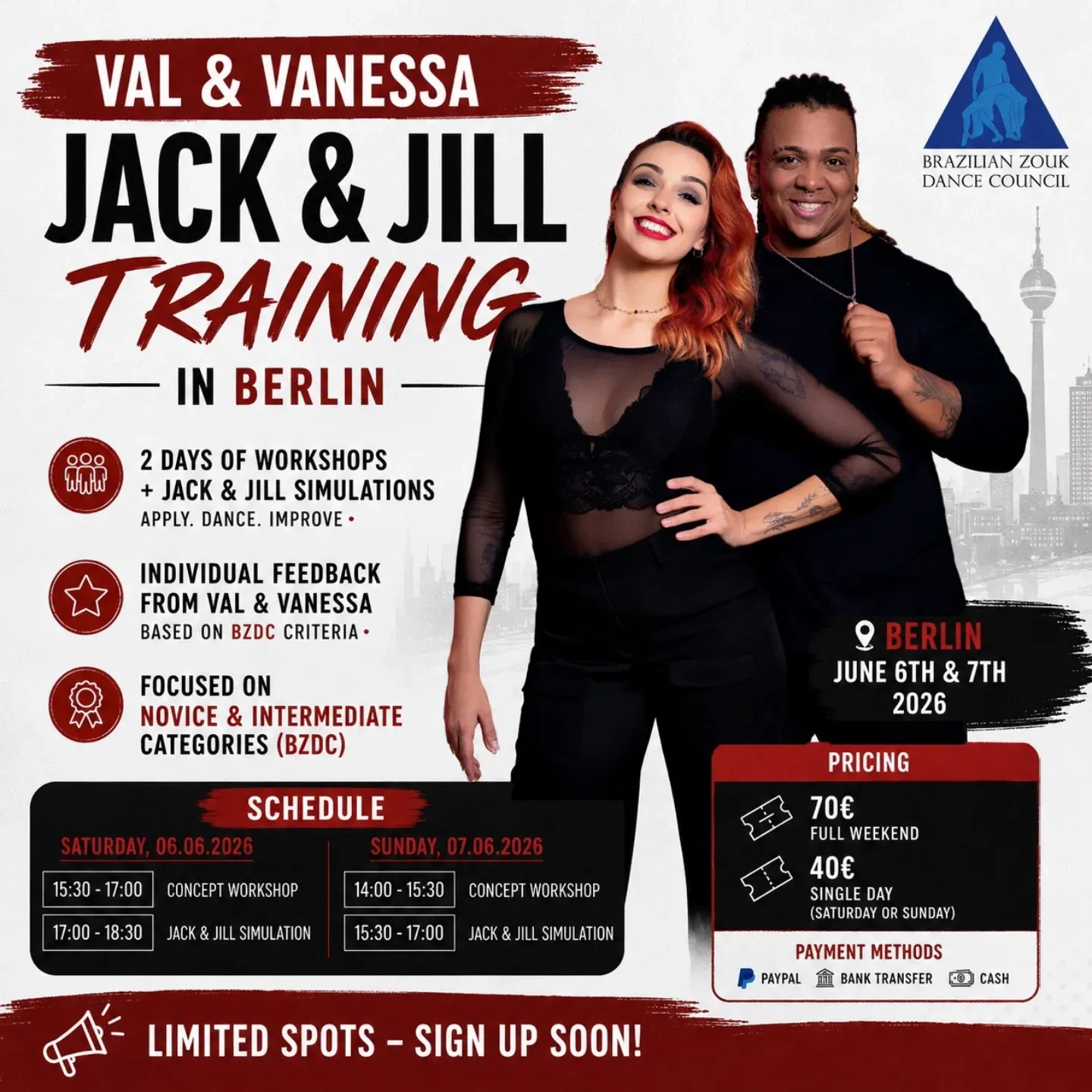 Jack & Jill Training with Val & Vanessa