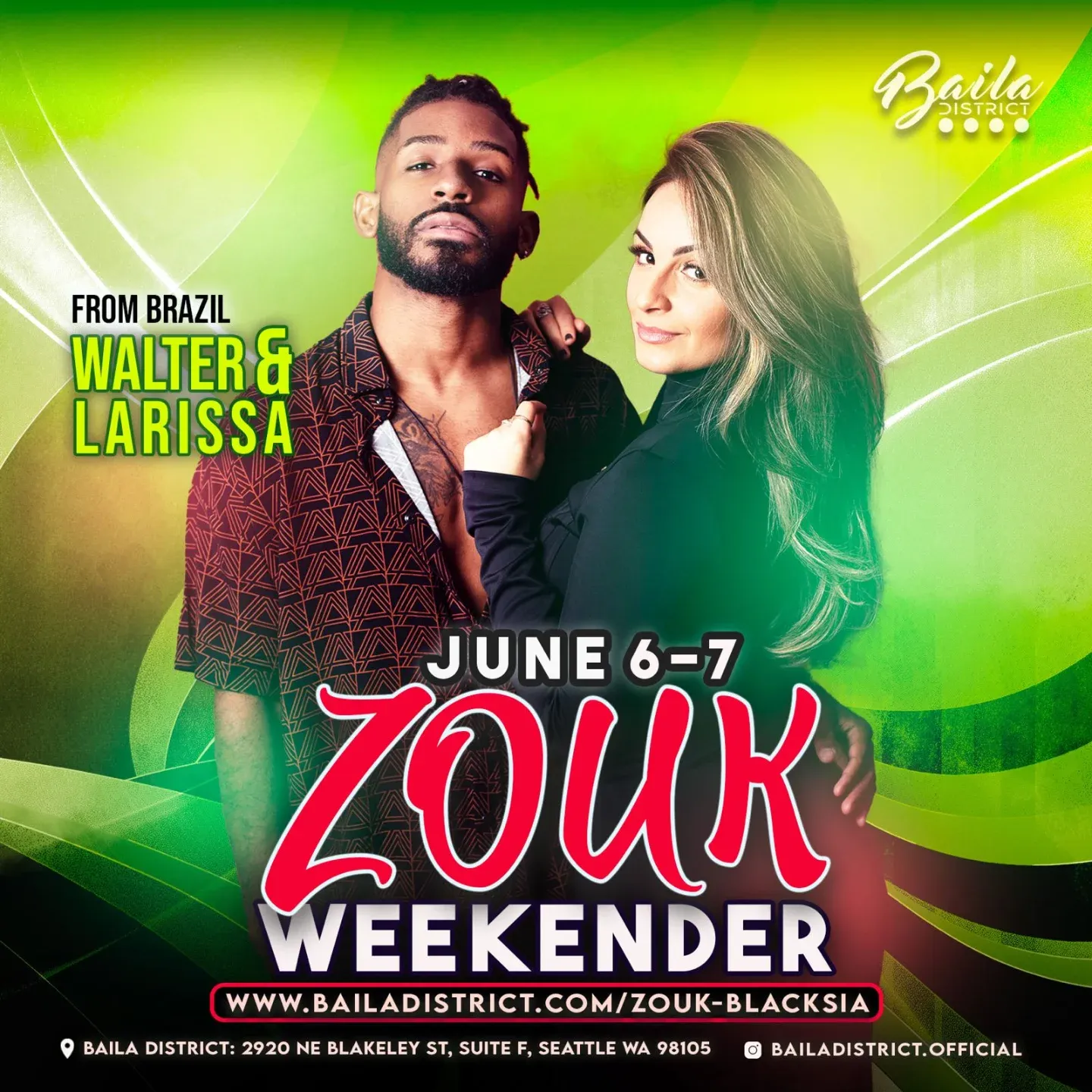 Zouk Weekender with Walter and Larissa