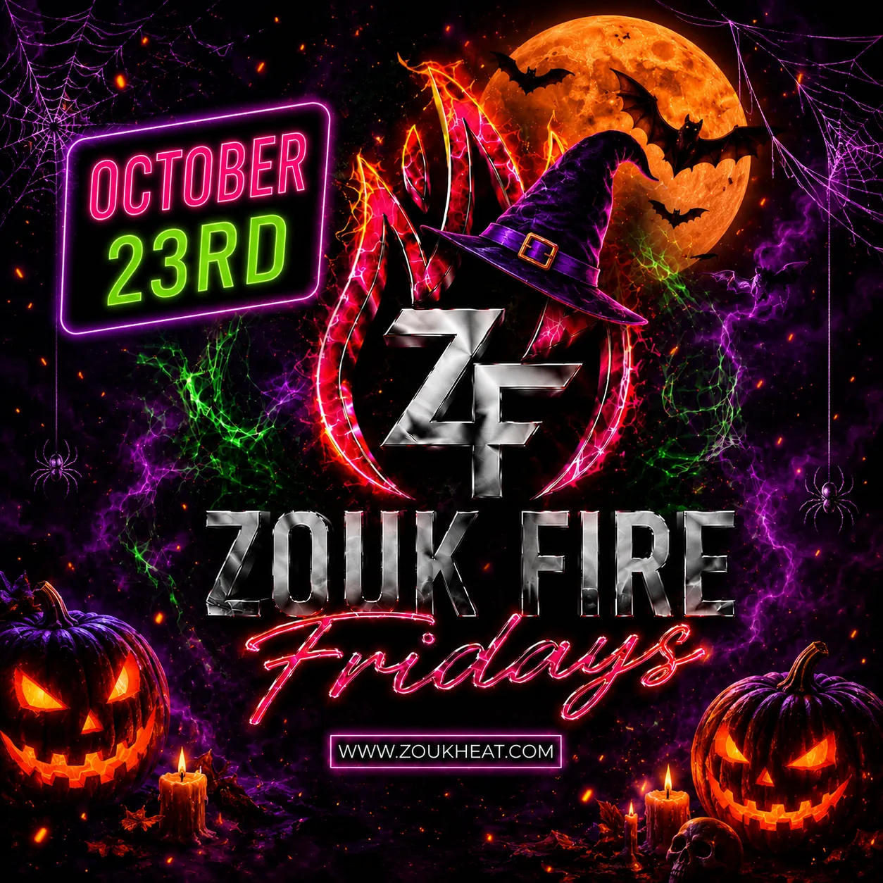 Zouk Fire Fridays  | OCTOBER 23rd🔥