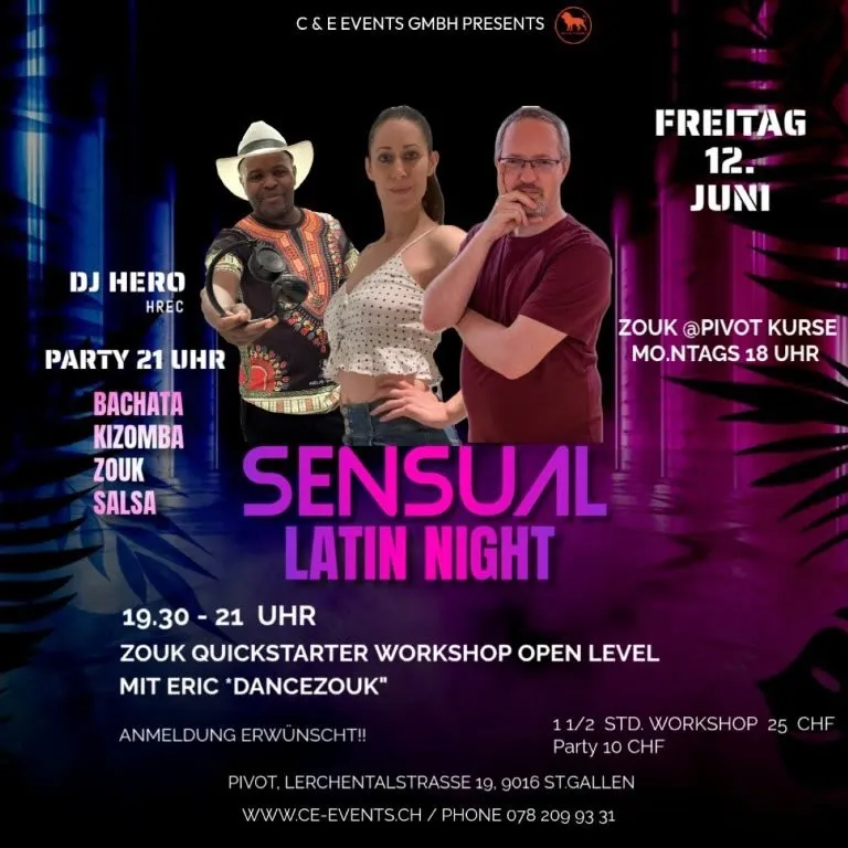 Sensual latin night