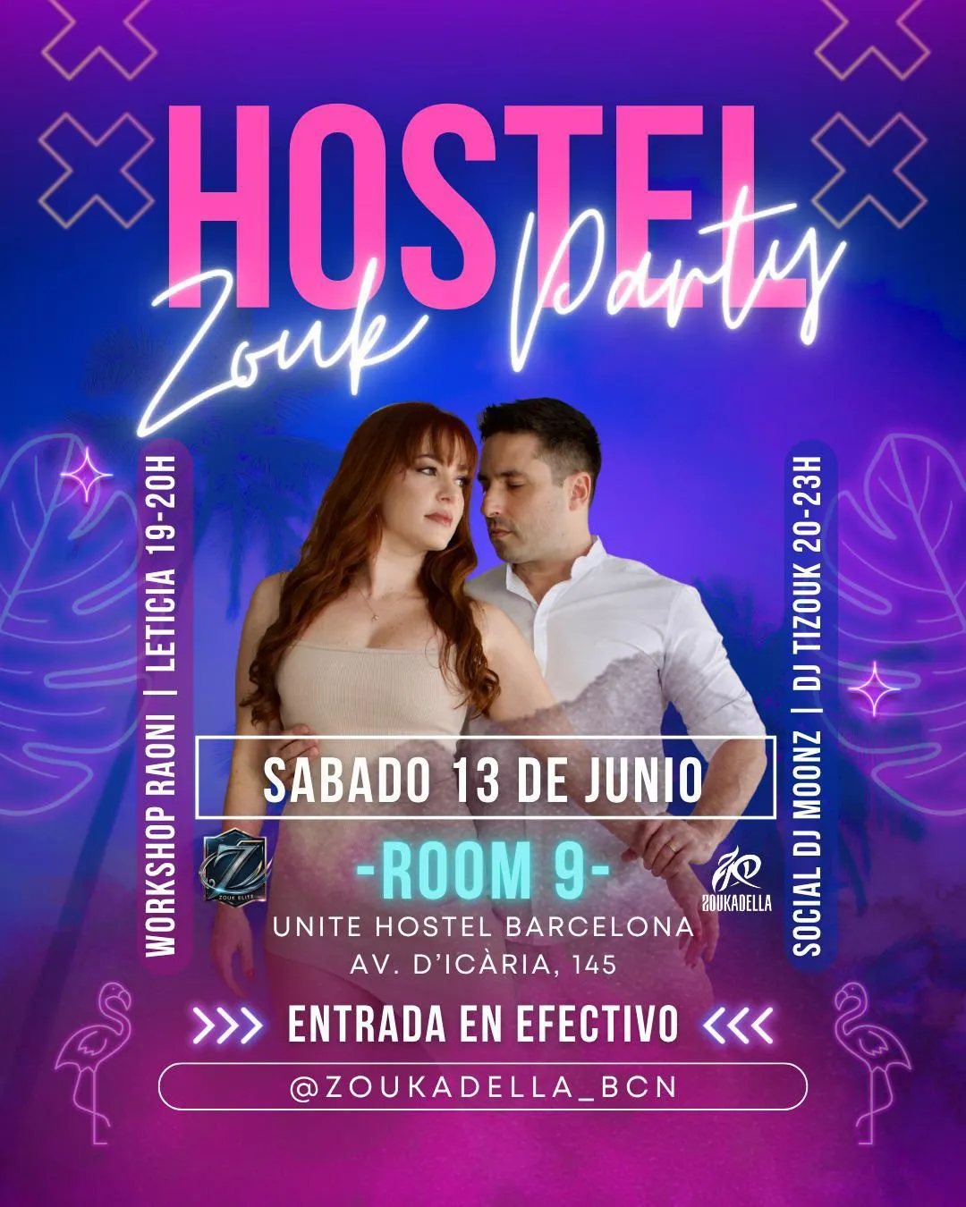 Hostel Zouk Party by Zoukadella y Zouk Elite