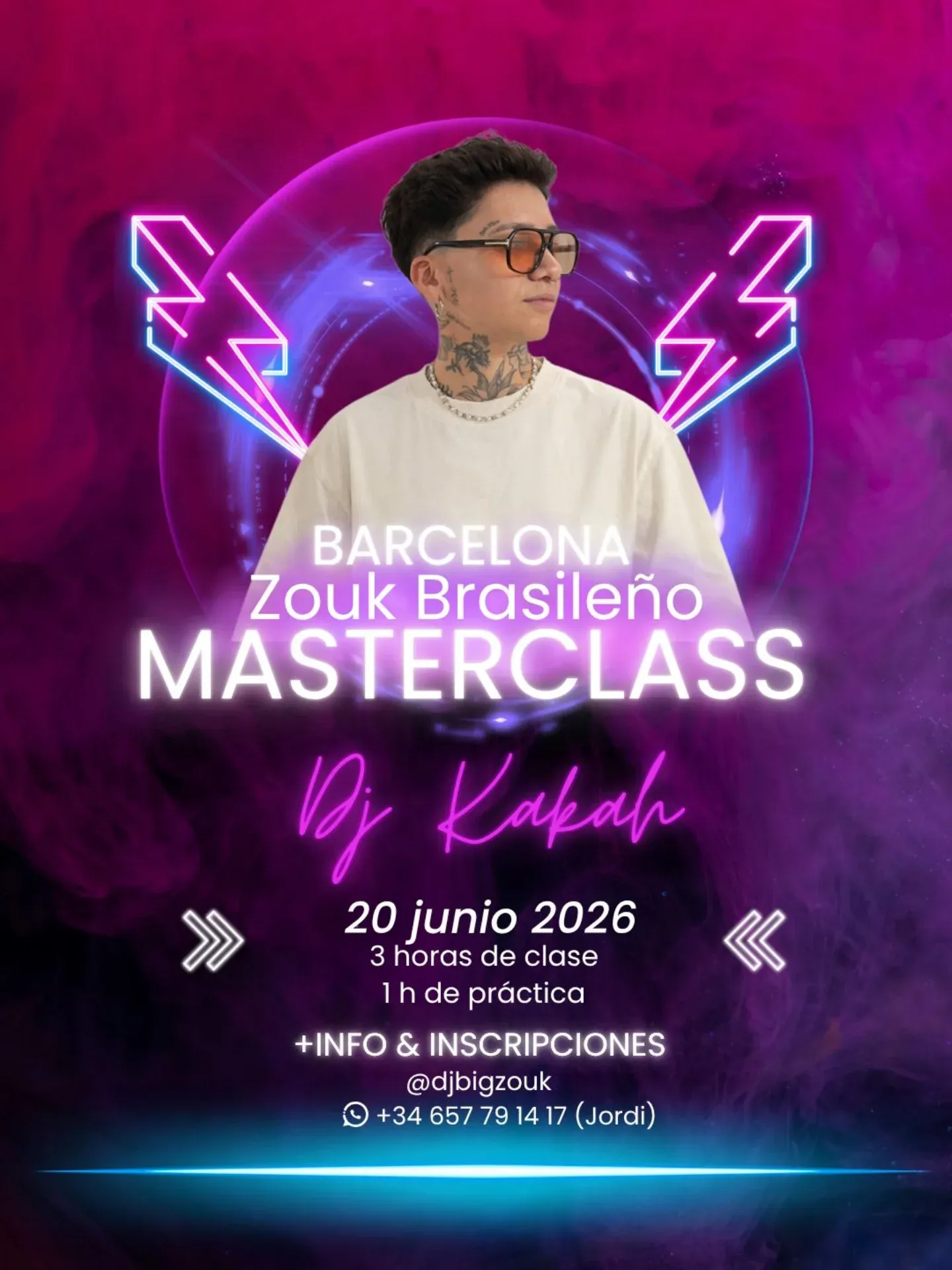 ZOUK en BARCELONA – Edición especial con Dj Kakah - Masterclass y Práctica