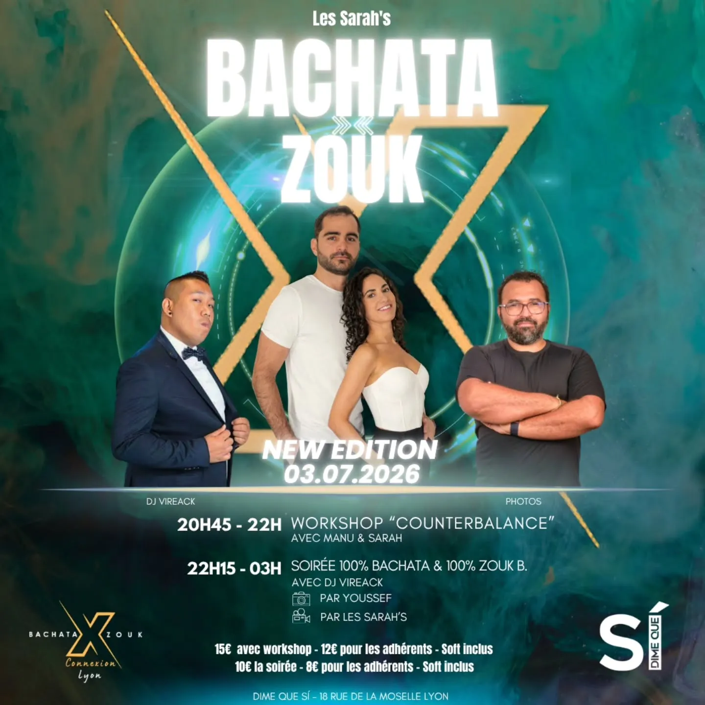 BACHATA x ZOUK - Dixième édition de 2026