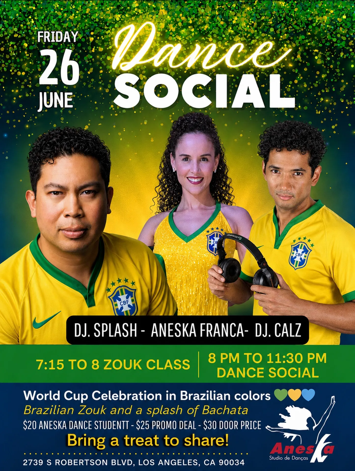 June Dance Social – World Cup Celebration Edition