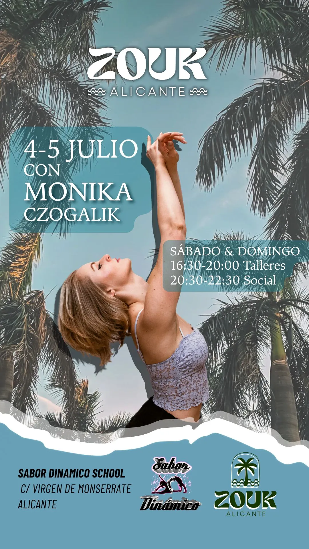 Brazilian Zouk con Monika en Alicante
