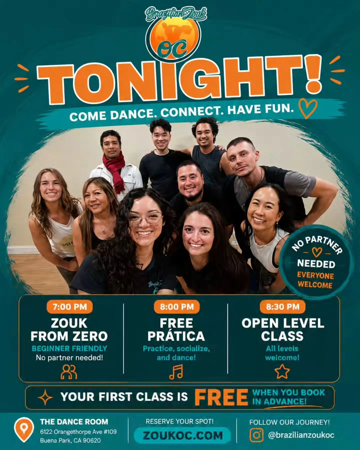 Brazilian Zouk in Orange County