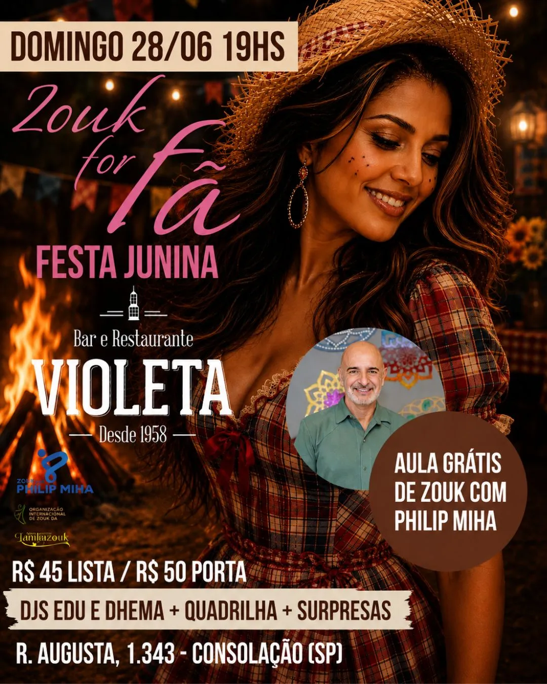 Festa Junina Zouk For Fã