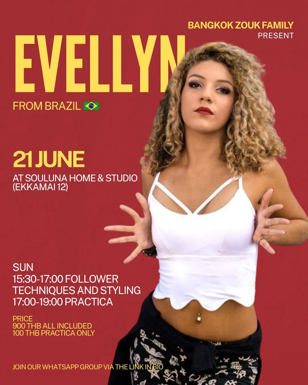 Bangkok Zouk Family - Evellyn in Bangkok