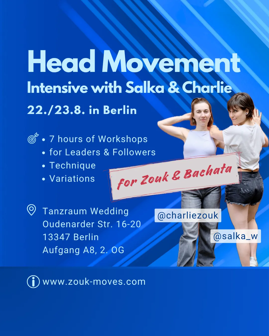Head Movement Intensive with Salka & Charlie