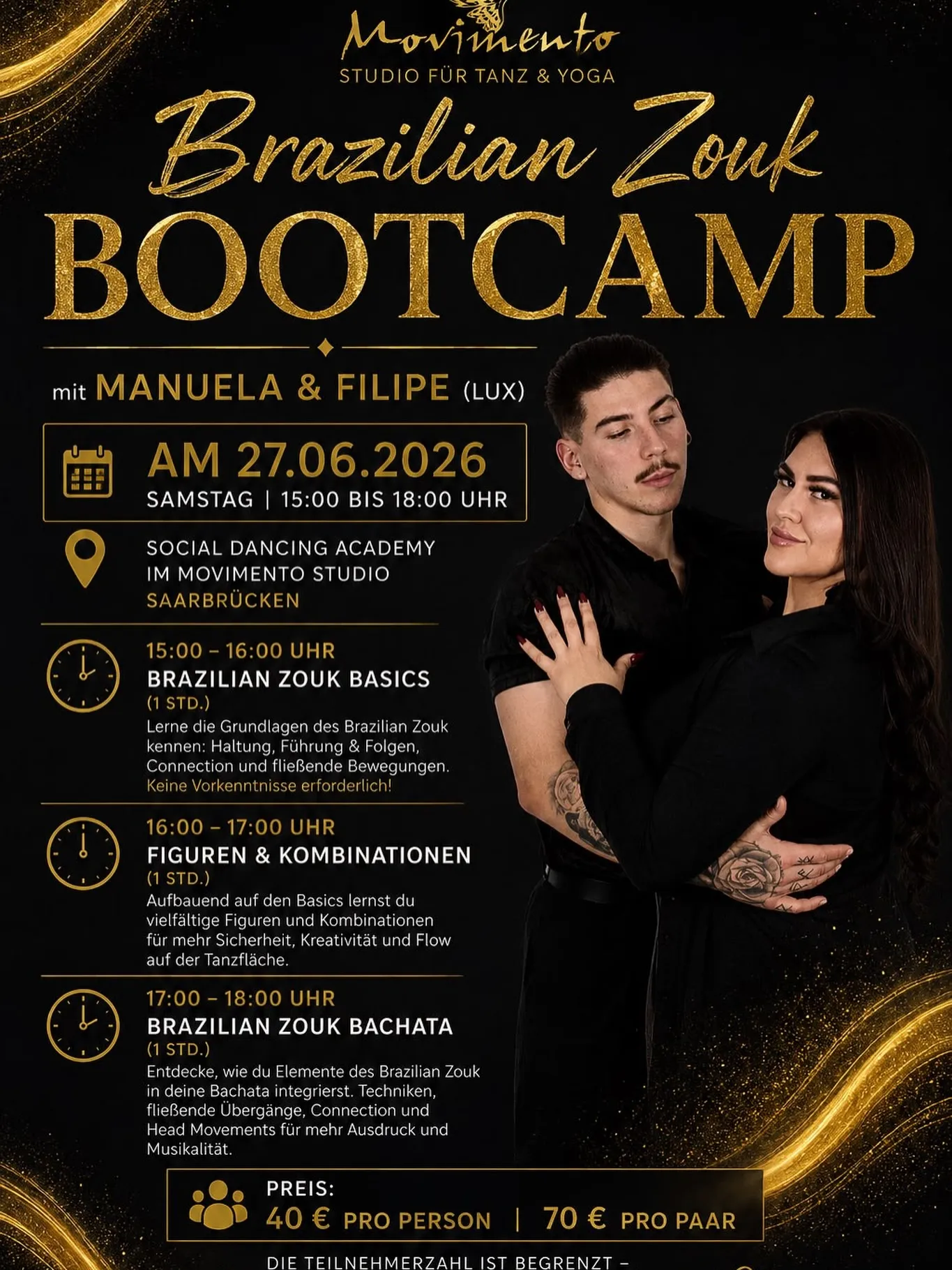 Brazilian Zouk Bootcamp in Saarbrücken