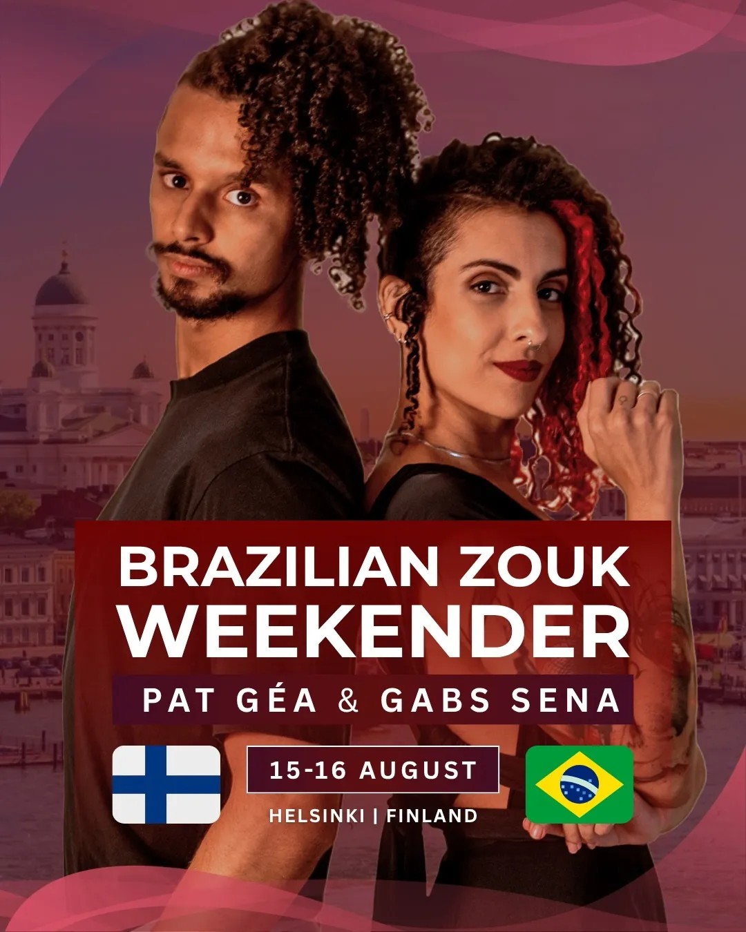 Pat Géa & Gabs Sena Brazilian Zouk Weekender