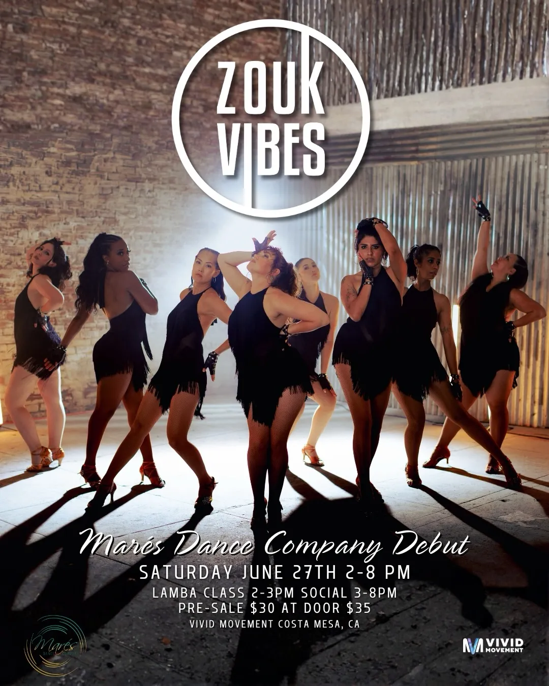 Zouk Vibes - Marés Dance Company Debut