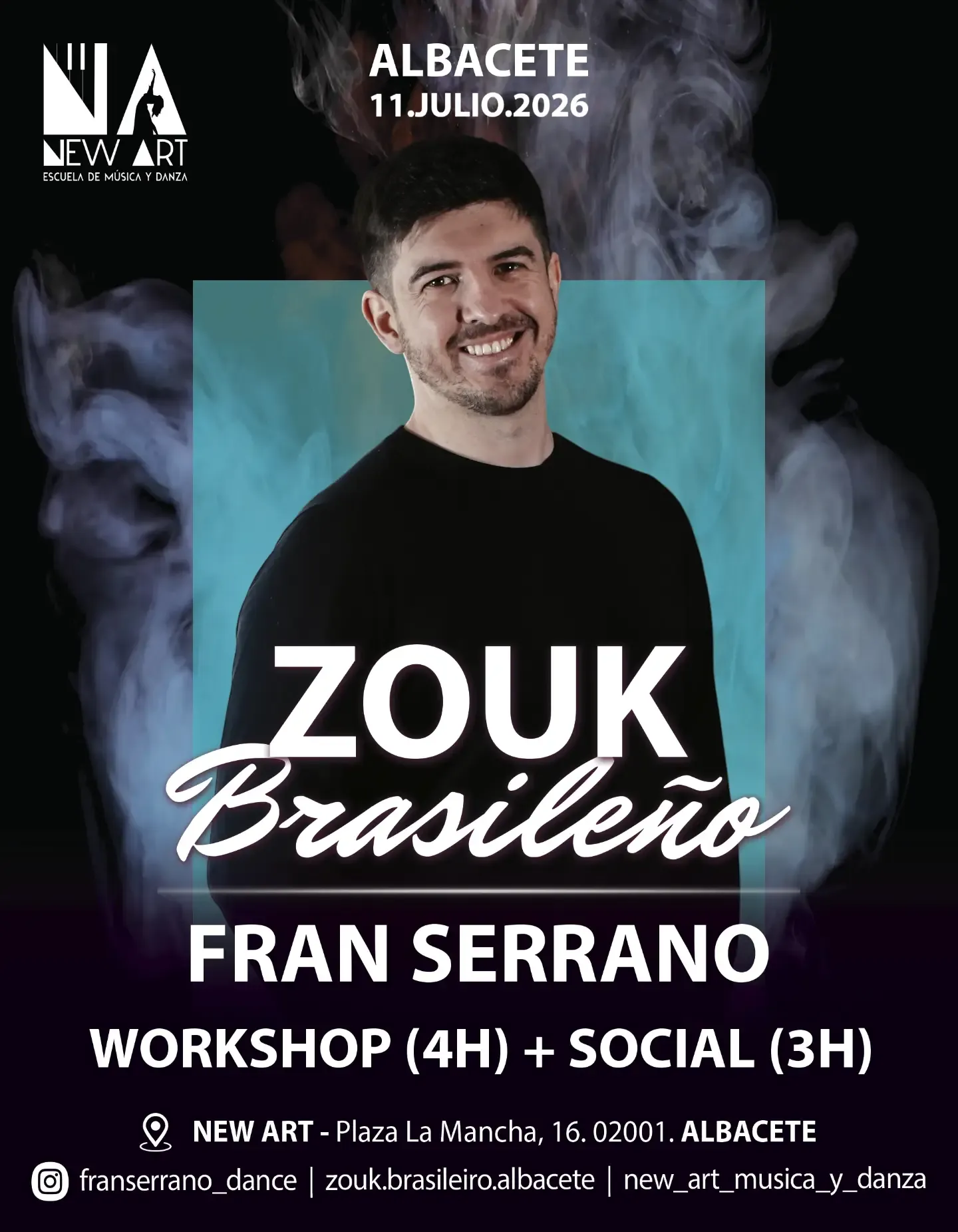 WORKSHOP: ZOUK BRASILEÑO | FRAN SERRANO