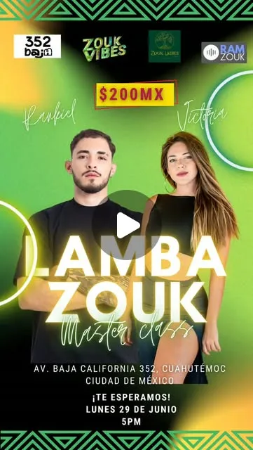 Lambazouk Master Class - with Victoria Zouk and Rankiel Neves