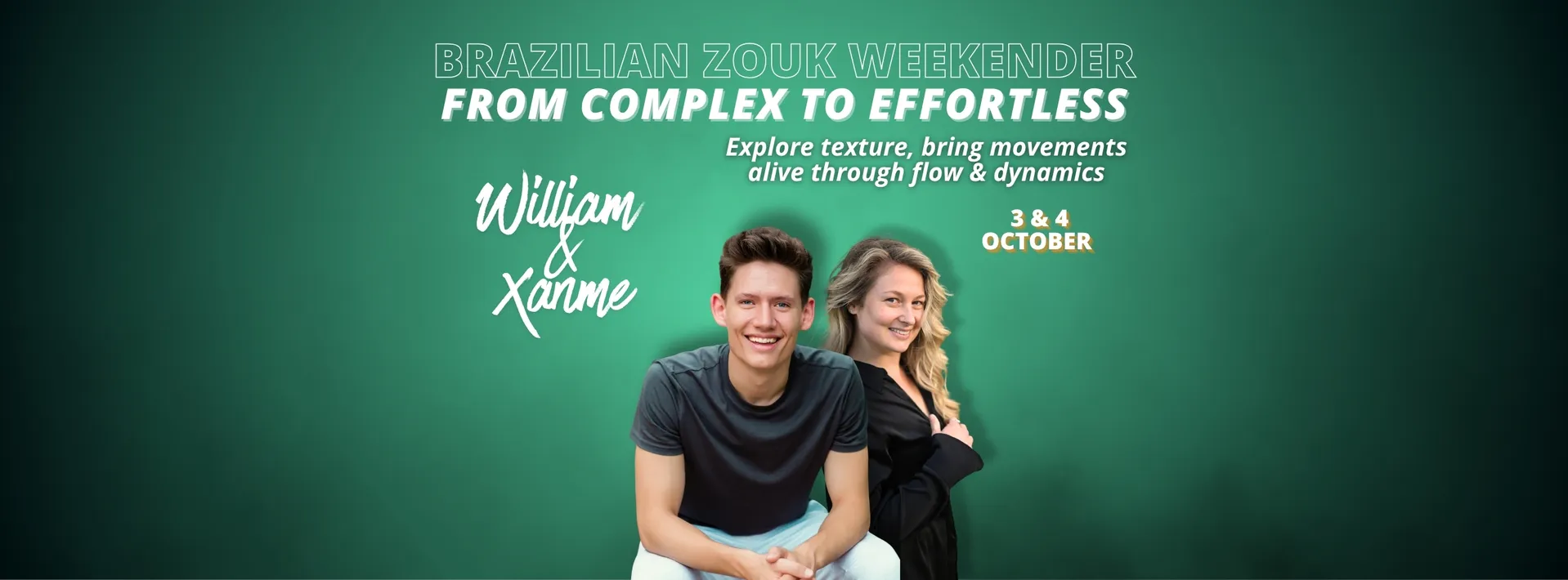 Brazilian Zouk weekend with William Wegert