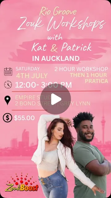 Rio Groove Zouk Workshops - With Patrick and Kat