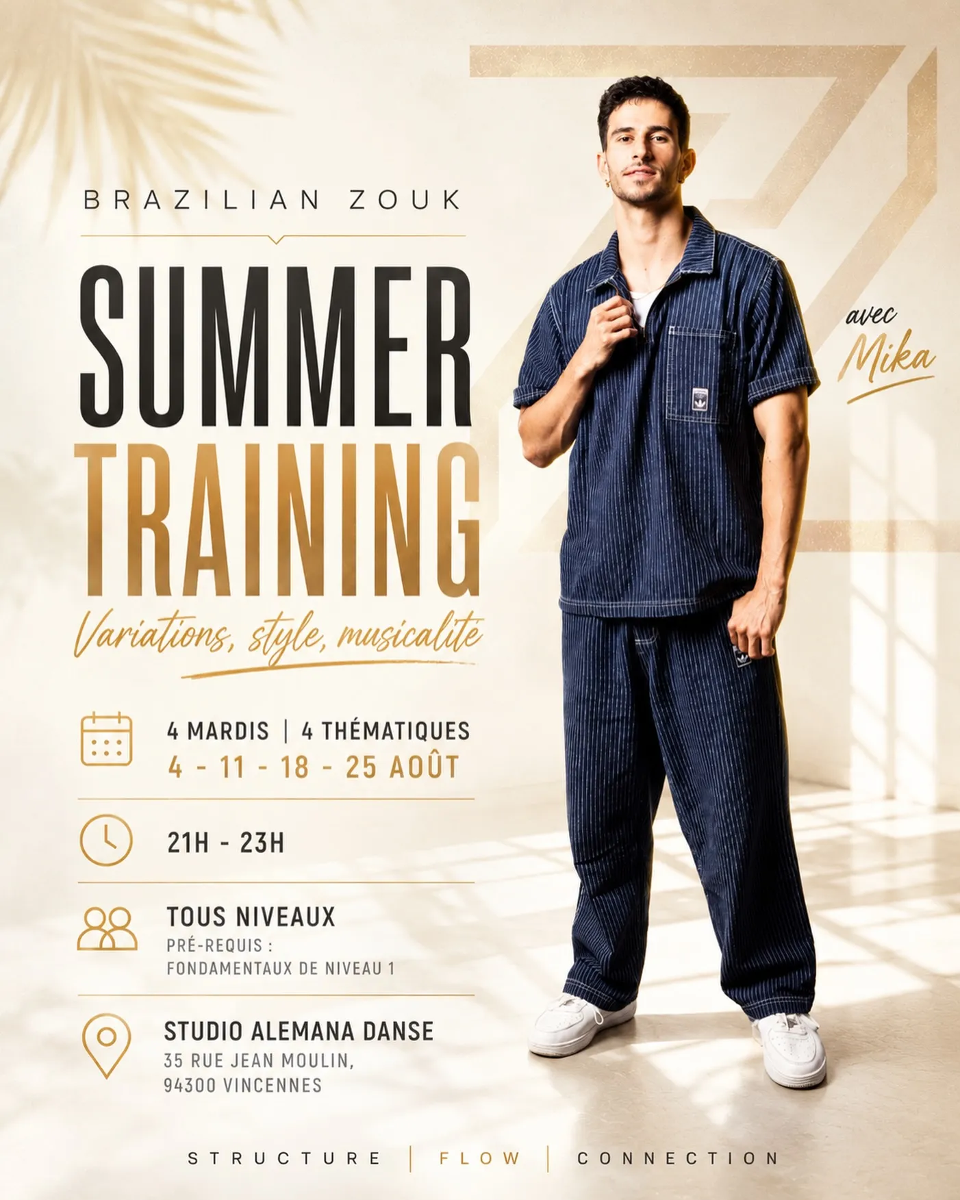 Summer Training à Paris avec Mika