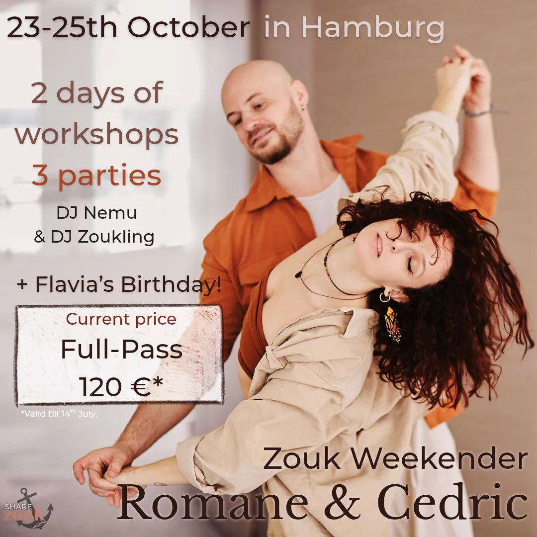 Zouk weekender with Romane & Cedric
