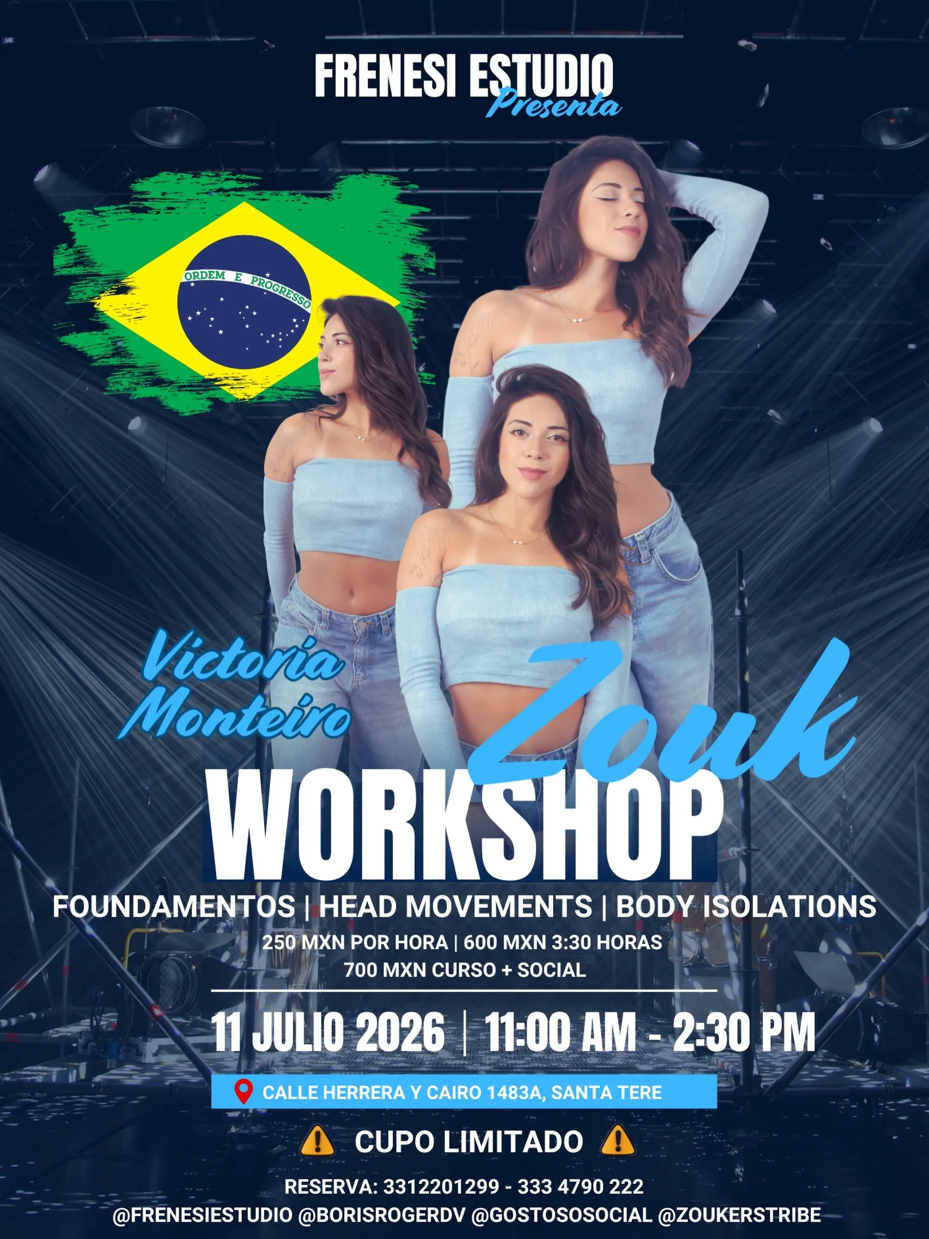 Victoria Monteiro Zouk Workshop