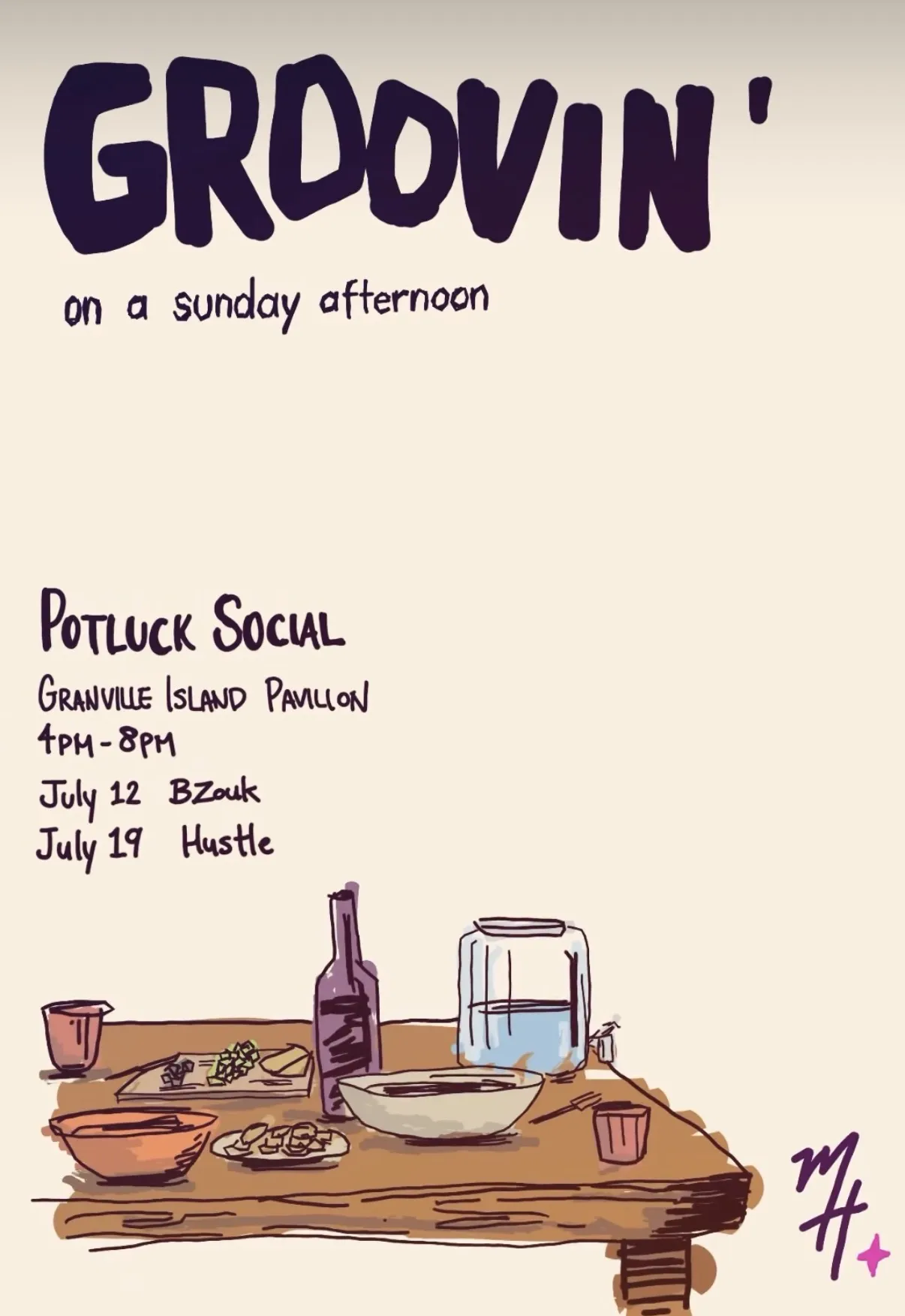 Zouk Outdoors Potluck + Social with Midnight Hour