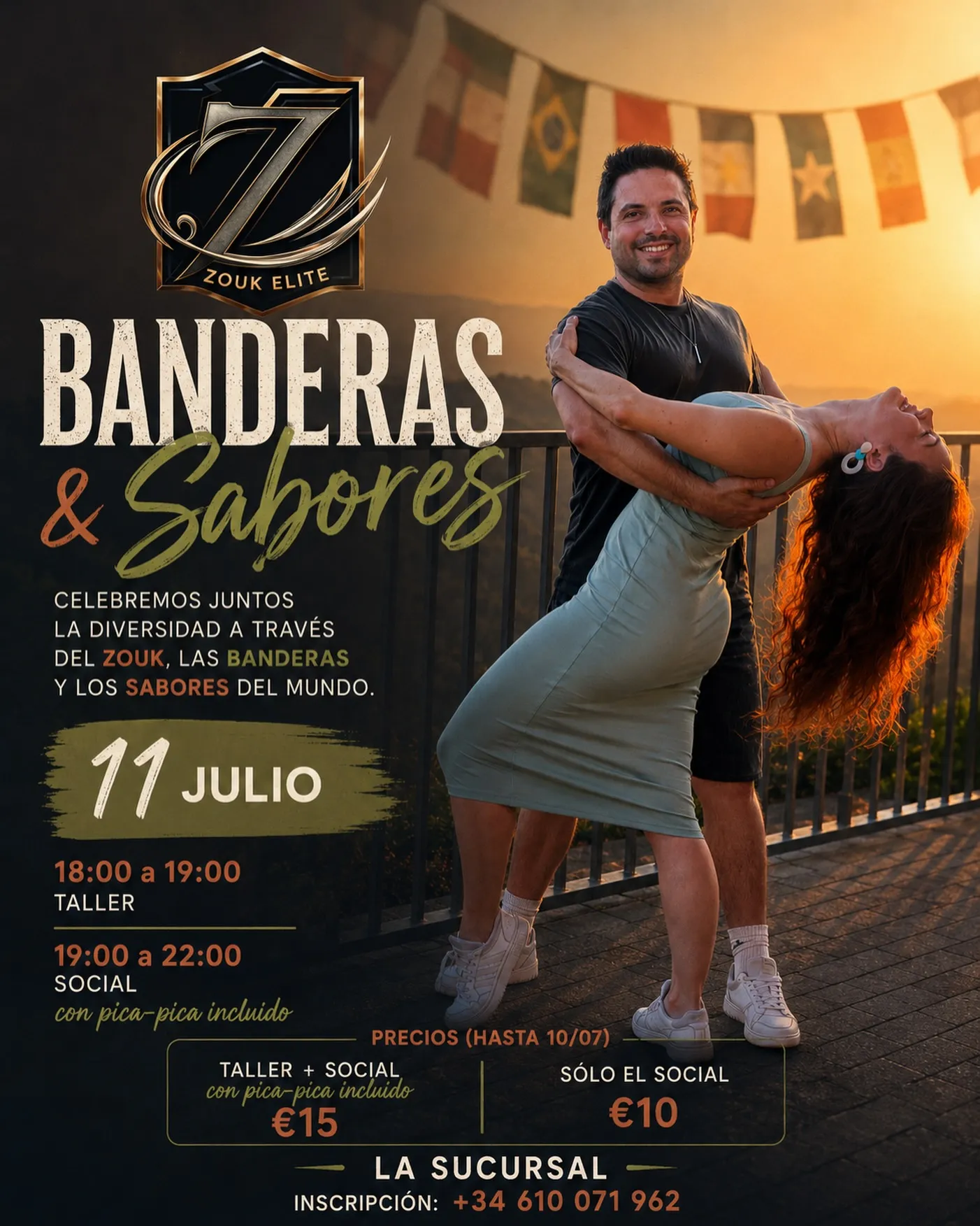 ZOUK ELITE | Banderas & Sabores