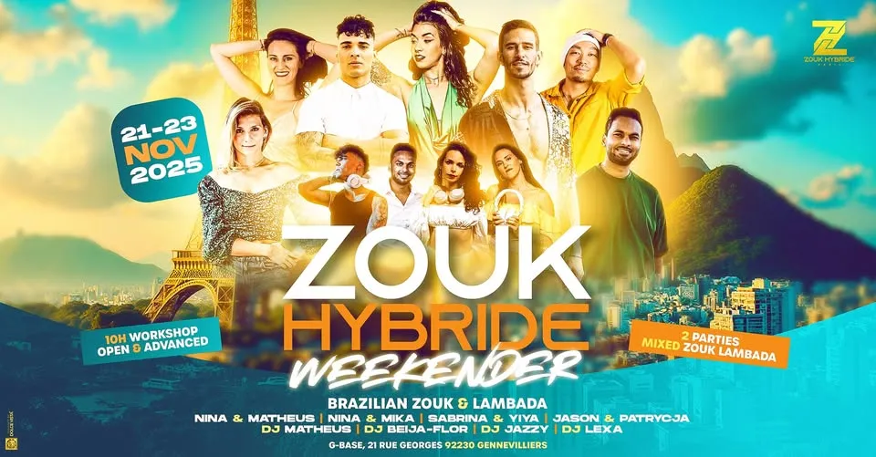 ZOUK HYBRIDE WEEKENDER | MATHEUS x NINA x MIKA | PARIS