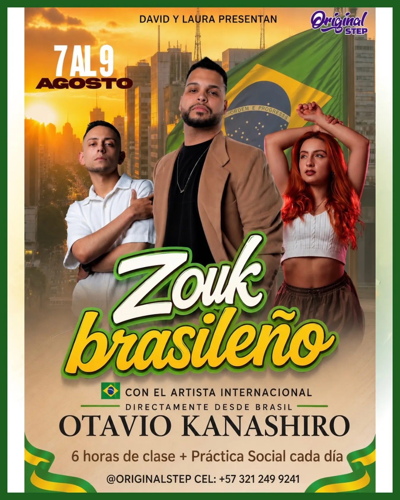 Zouk Brasileño Weekend - Con Otavio Kanashiro