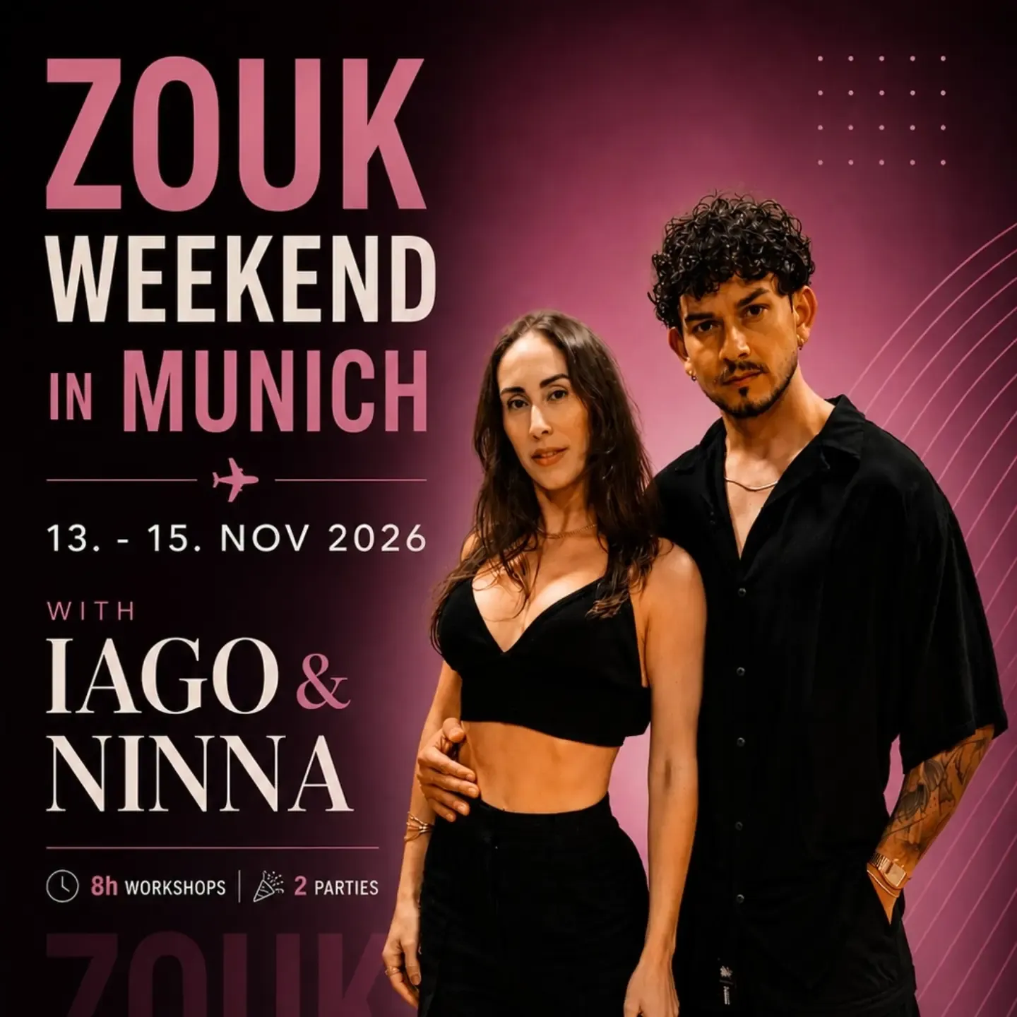 Zouk Munich Weekender - with Iago & Ninna