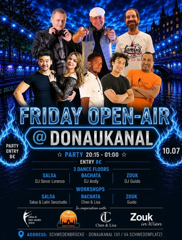 Friday Open-air @𝐃𝐎𝐍𝐀𝐔𝐊𝐀𝐍𝐀𝐋