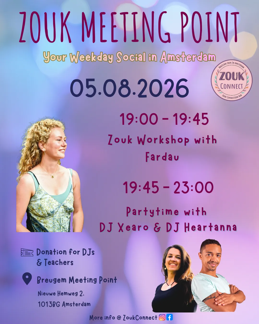 Zouk Meeting Point #30 by Zouk Connect; WS by Fardau; DJ Xearo & DJ Heartanna
