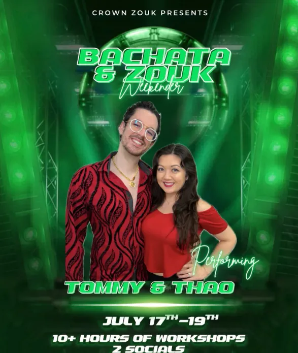 Crown Zouk Bachata & Zouk Weekender 2026