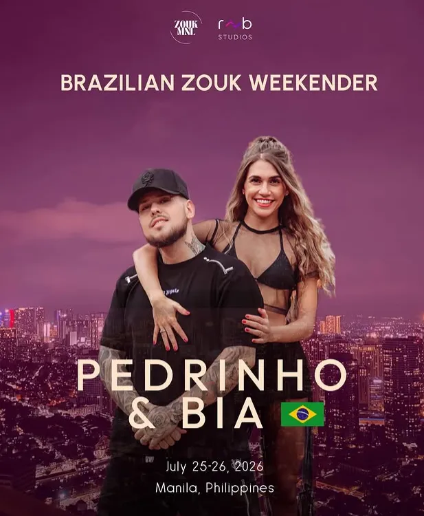Pedrinho and Bia in Manila