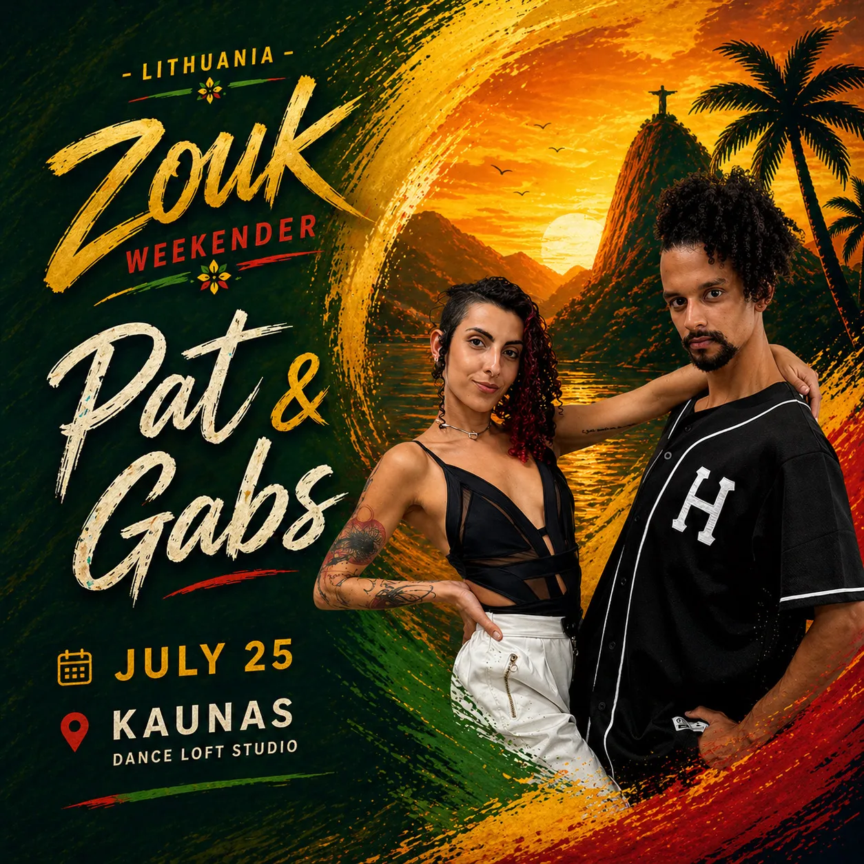 Brazillian Zouk Bootcamp with Pat & Gabs