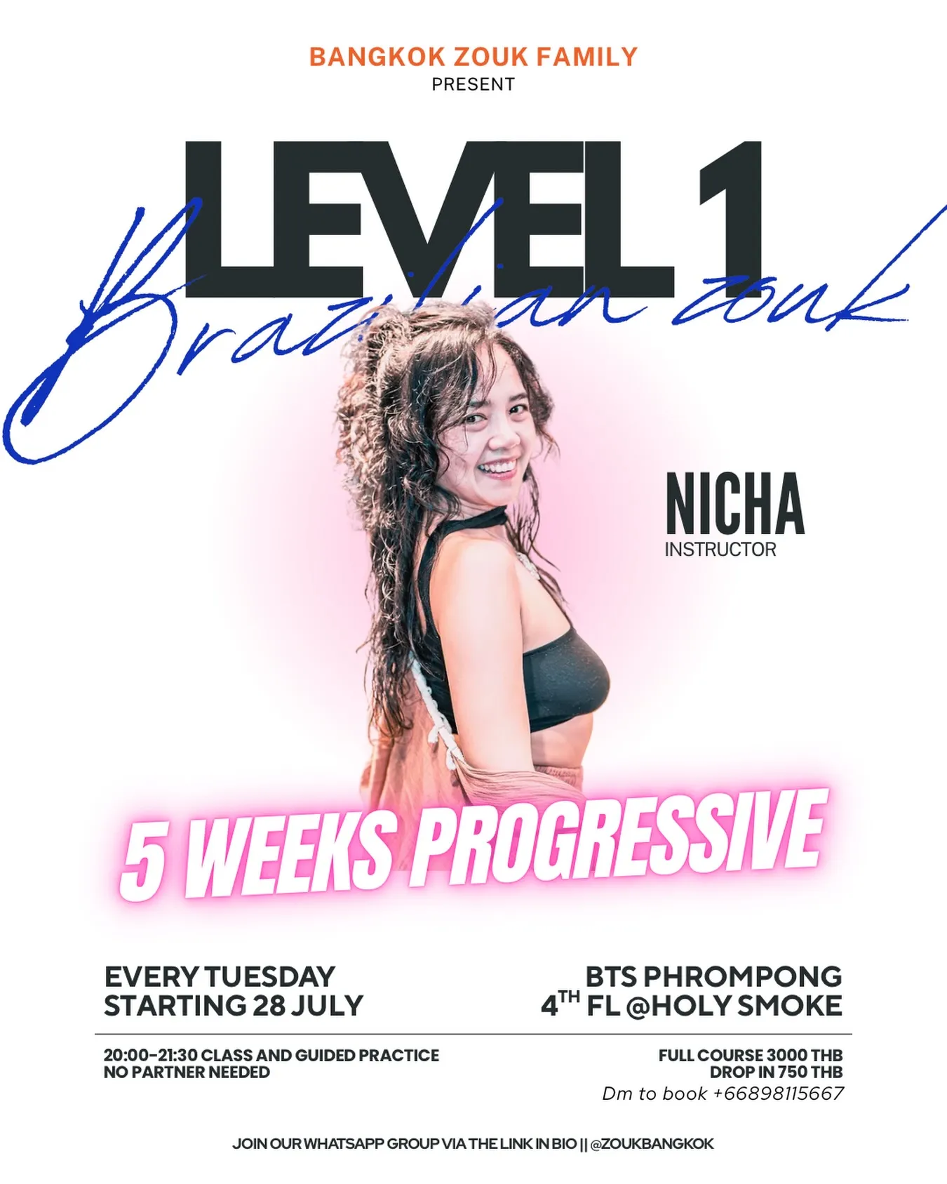 Level 1 Brazilian Zouk - 5 Week Course