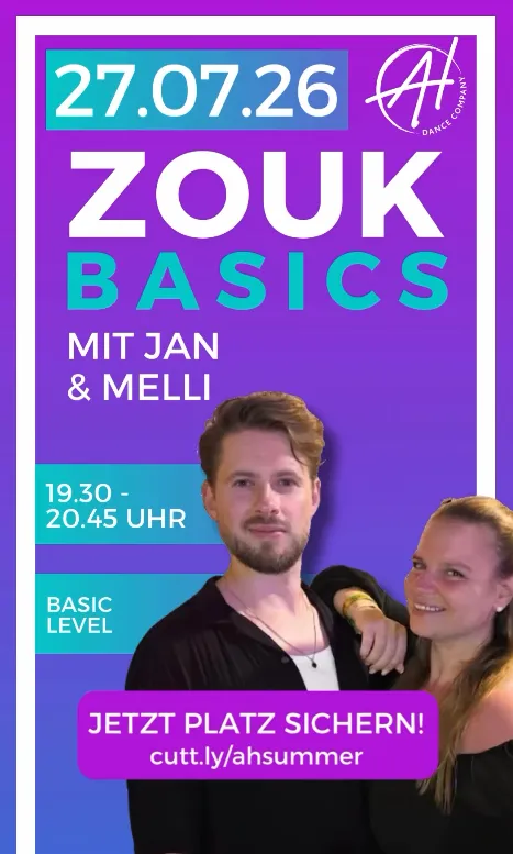 ZOUK in Partnerwork with Melli & Jan (PW) - Basic Level