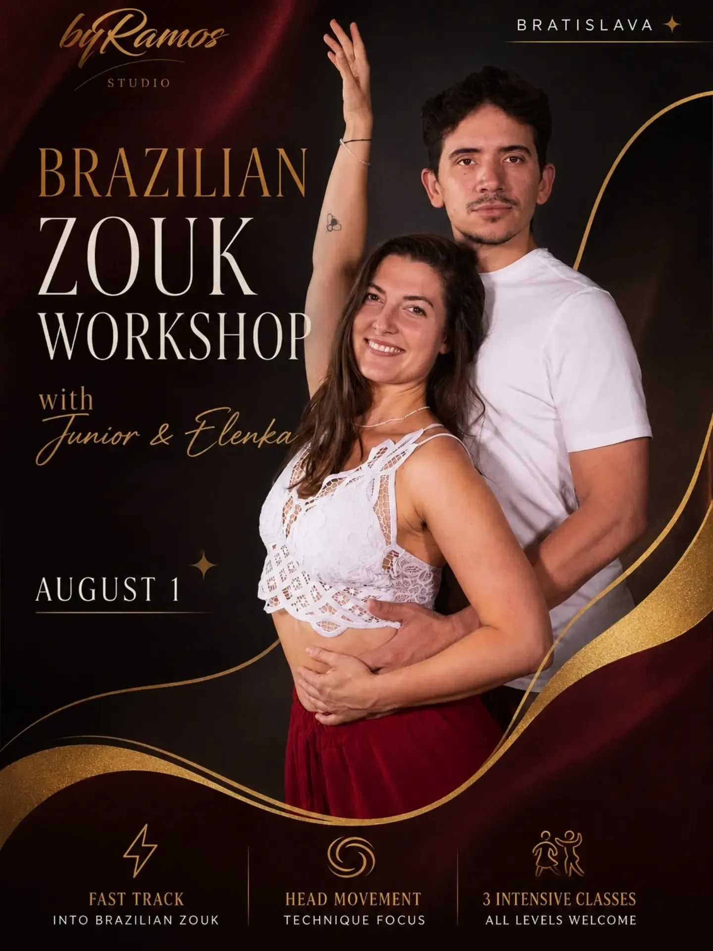 Brazilian Zouk Workshop with Junior & Elenka