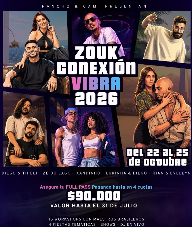 Zouk Conexión Vibra 2026